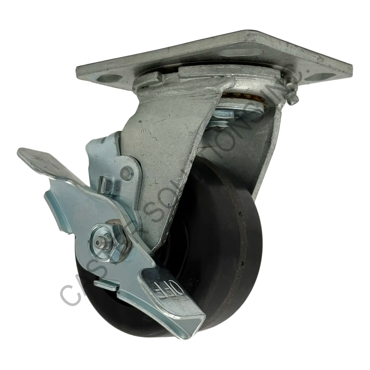 Baxter 01-100V14-00047 · Swivel Top Plate Caster w/ Brake