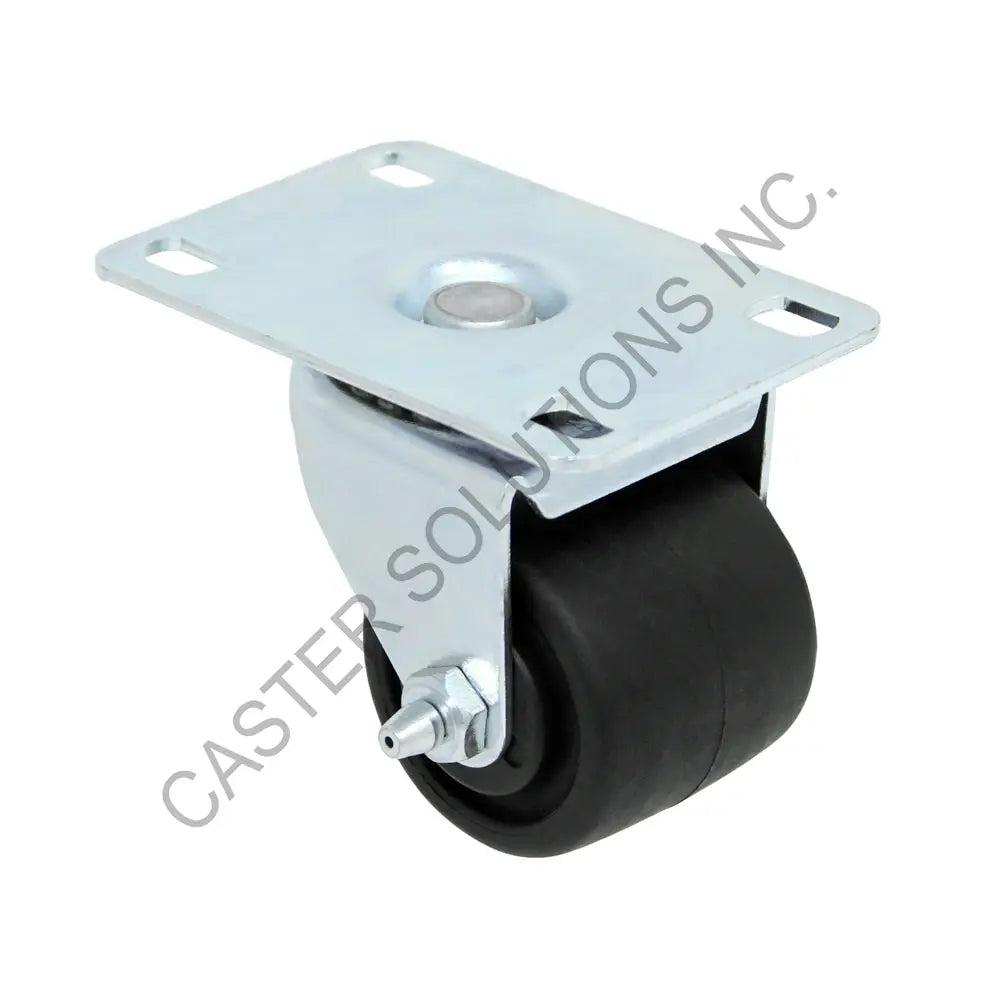 2.5" x 1.75" Swivel Plate Caster with MaxRok™ Wheel
