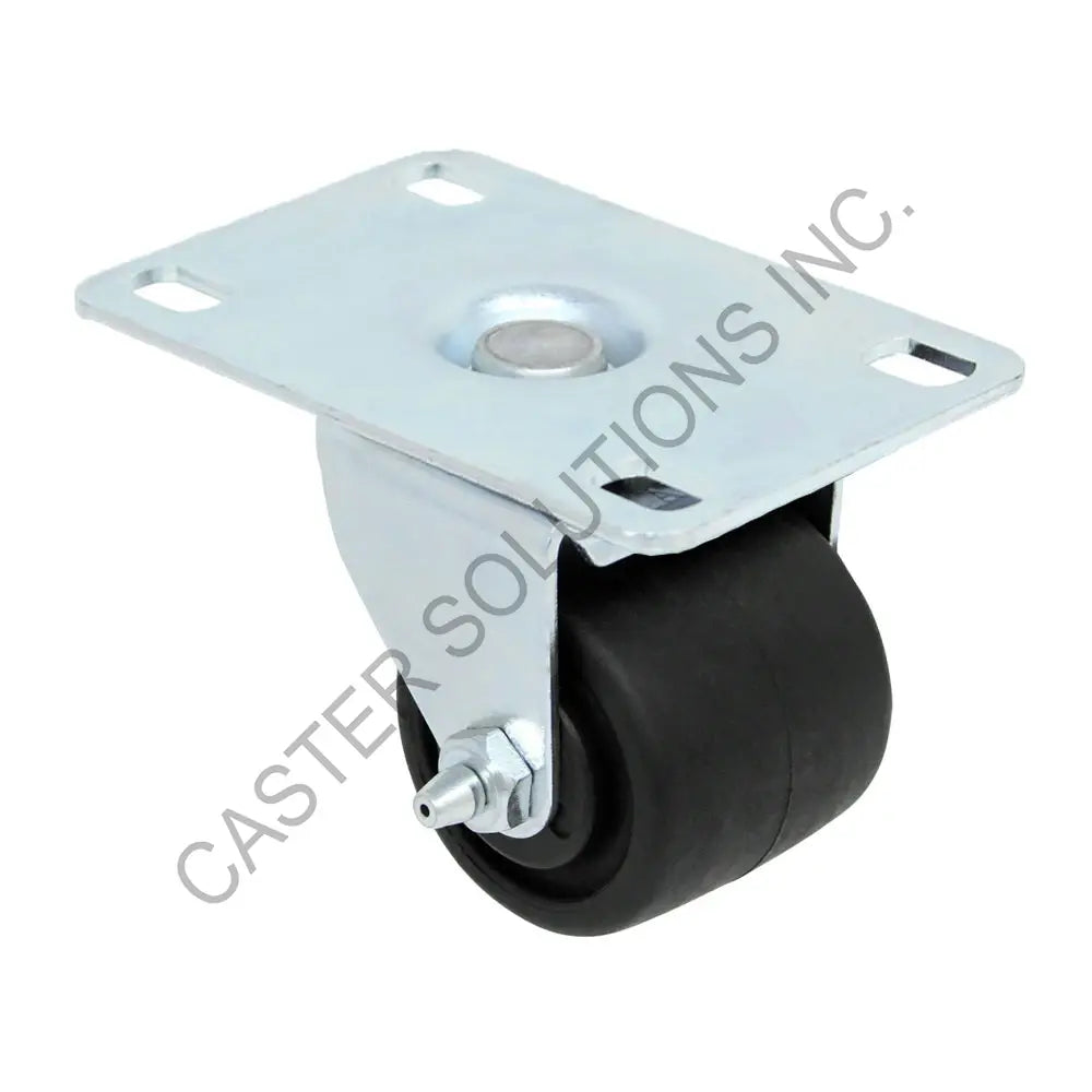 2.5" x 1.75" Swivel Plate Caster with MaxRok™ Wheel