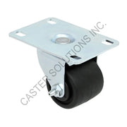 2.5" x 1.75" Swivel Plate Caster with Polyolefin Wheel