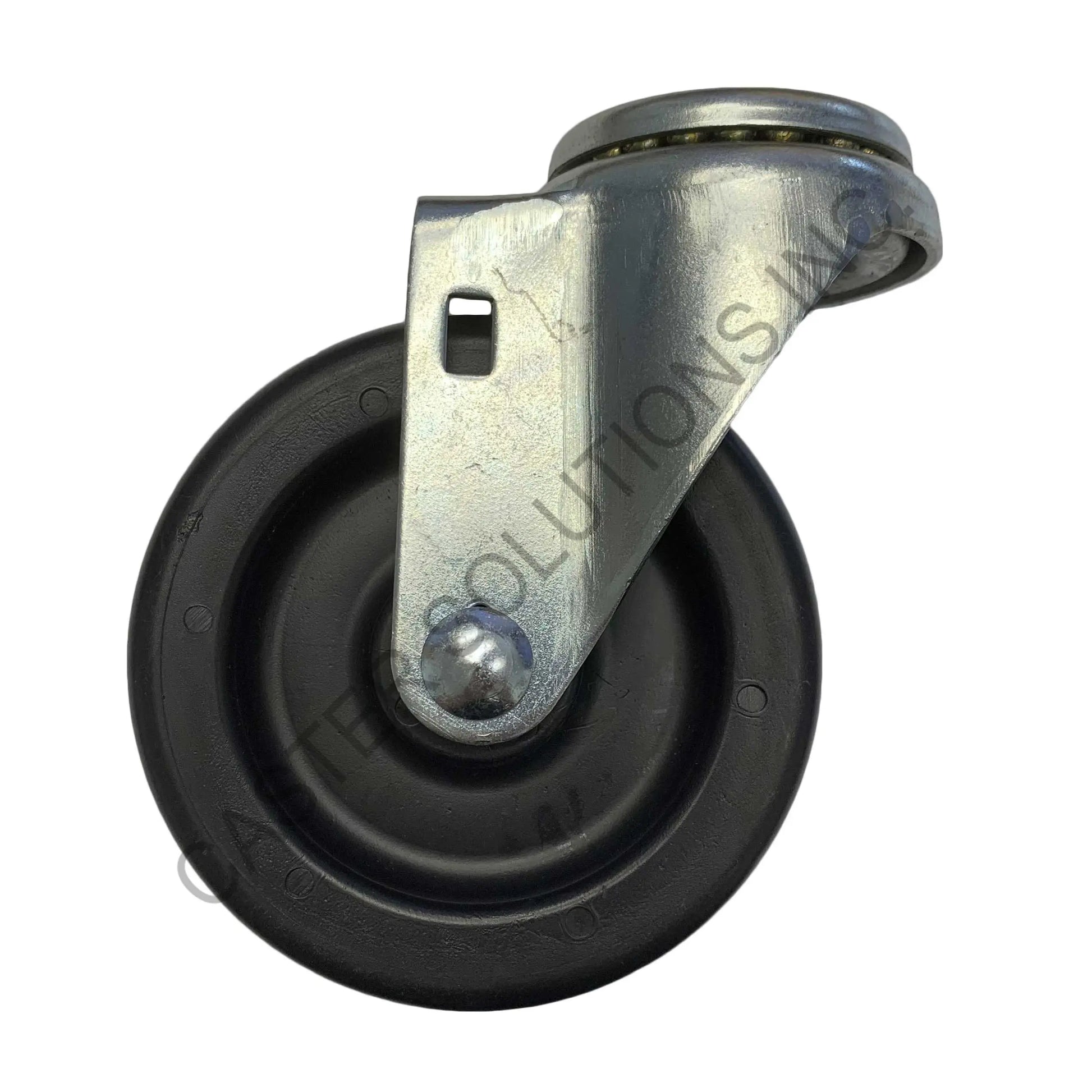 5" x 1.25" Swivel Stem Caster with Phenolic Wheel