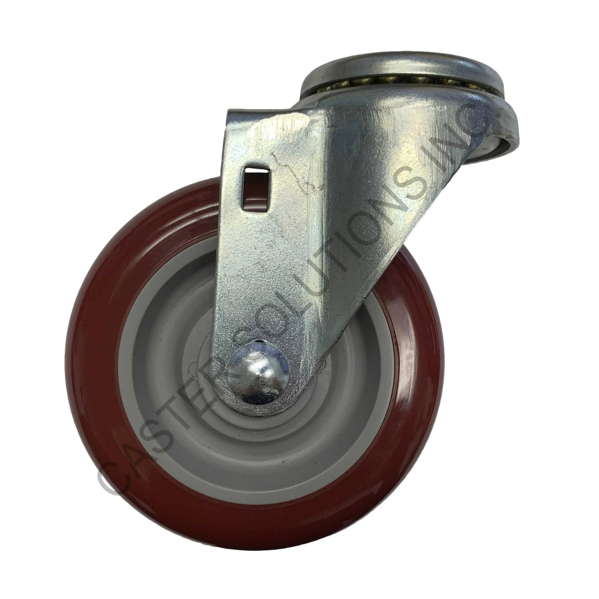 5" x 1.25" Swivel Stem Caster with Polymadic™ Wheel