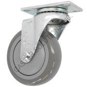 3" x 1.25" Swivel Plate Caster with Poly-Pro™ Wheel