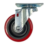 3" x 1.25" Swivel Plate Caster with Poly-Pro™ Wheel