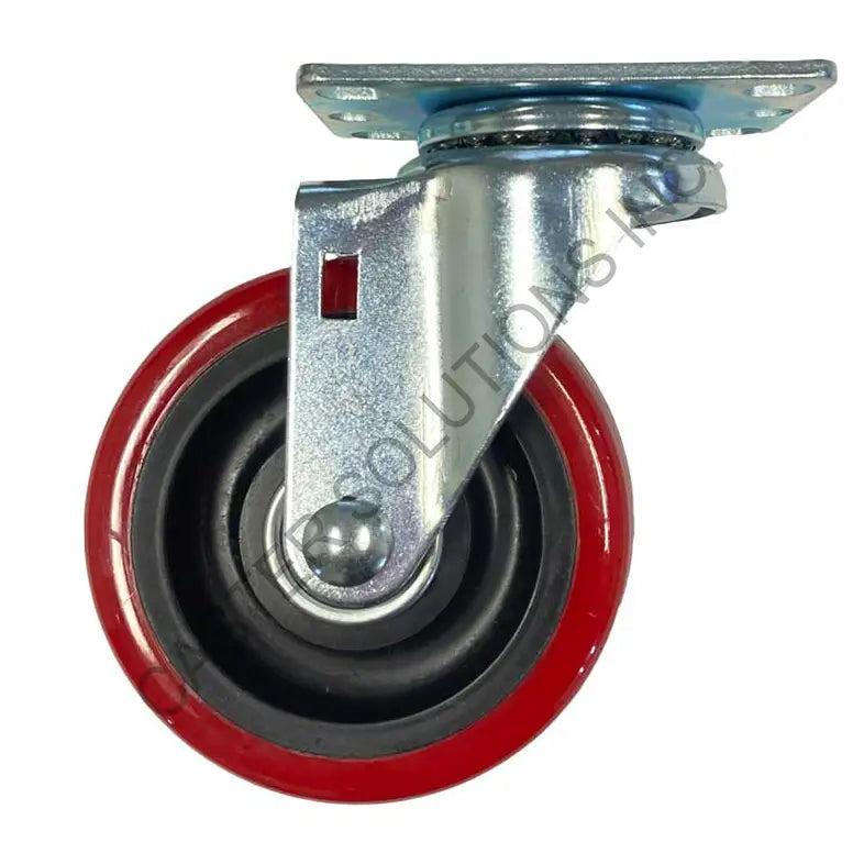 3" x 1.25" Swivel Plate Caster with Poly-Pro™ Wheel