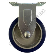 3" x 1.25" Rigid Plate Caster with Polyon-Al™ Wheel