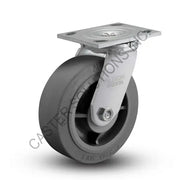 8" x 2" Swivel Caster with X-tra Soft Wheel