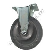 5" x 1.25" Rigid Plate Caster with Nomadic™ Wheel
