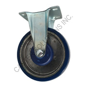 5" x 1.25" Rigid Plate Caster with Polyon-Al™ Wheel
