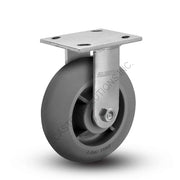 6" x 2" Rigid Caster with X-tra Soft Wheel