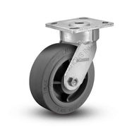 8" x 2" Swivel Caster with X-tra Soft Wheel