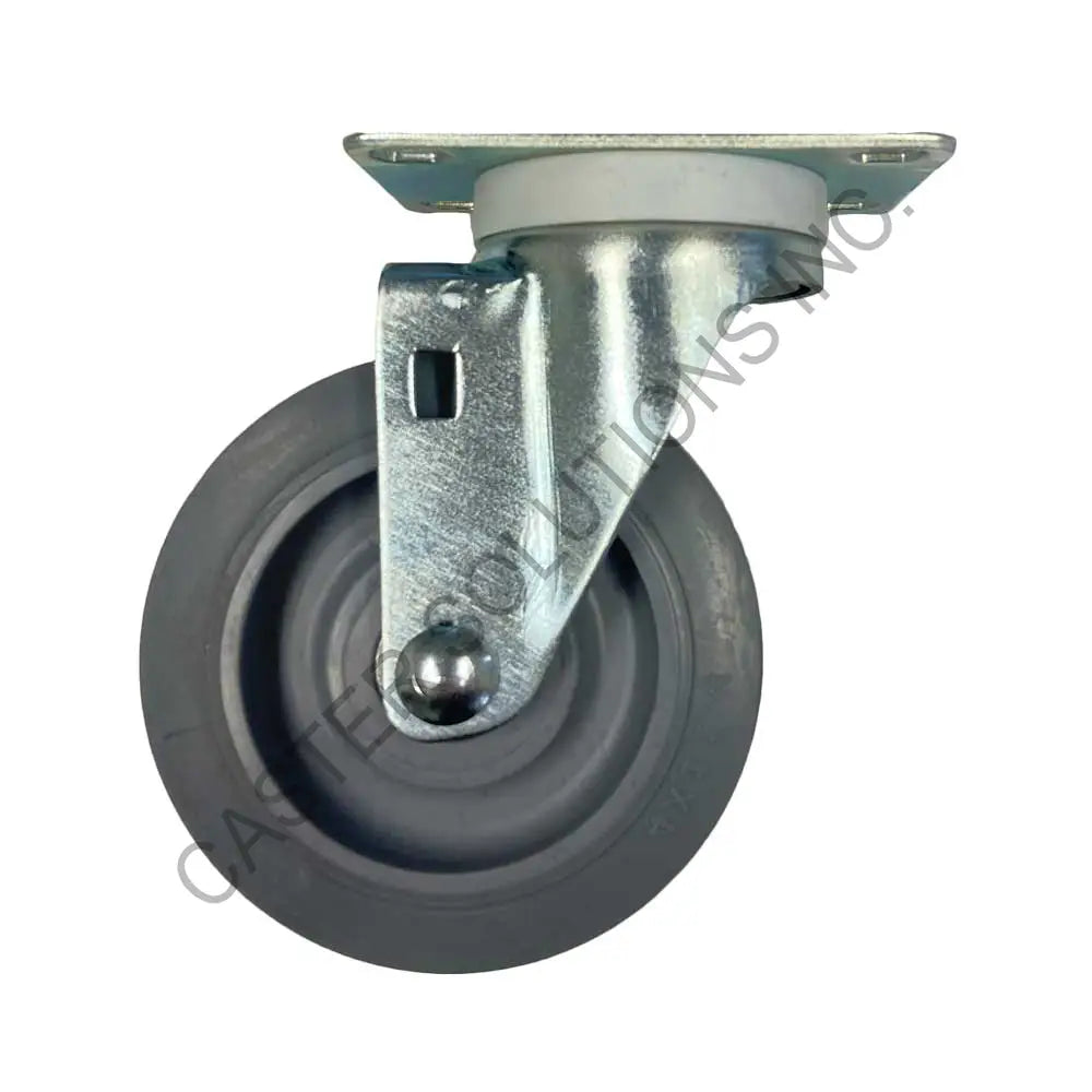 5" x 1.25" Swivel Plate Caster with Nomadic™ Wheel