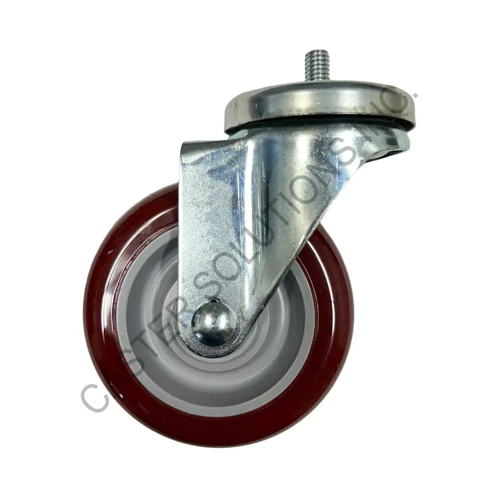 5" x 1.25" Swivel Stem Caster with Polymadic™ Wheel