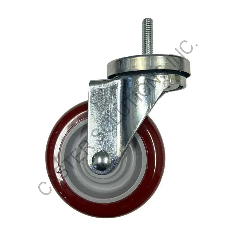 5" x 1.25" Swivel Stem Caster with Polymadic™ Wheel