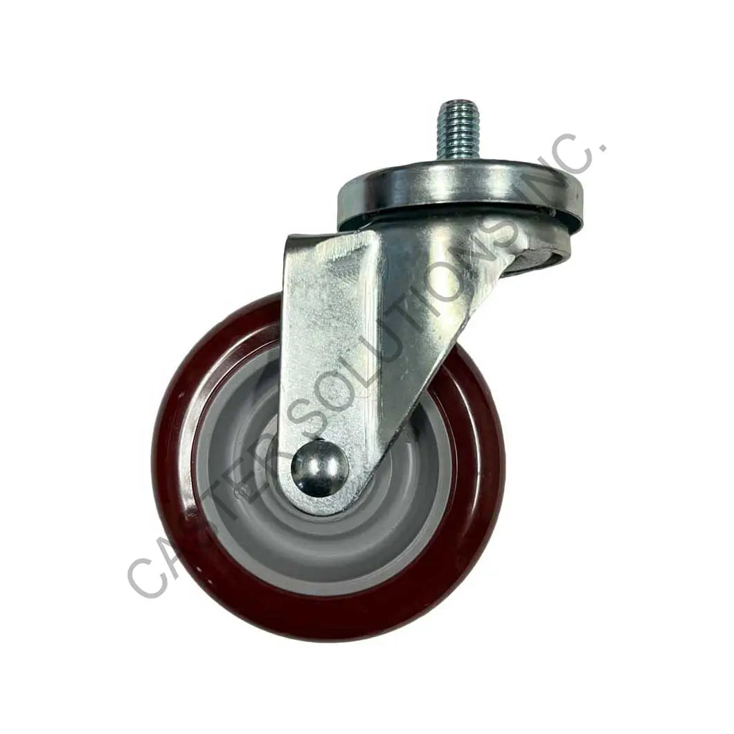 5" x 1.25" Swivel Stem Caster with Polymadic™ Wheel