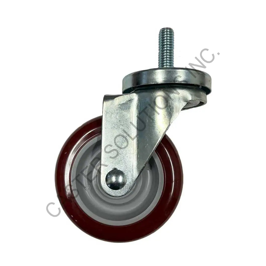 5" x 1.25" Swivel Stem Caster with Polymadic™ Wheel
