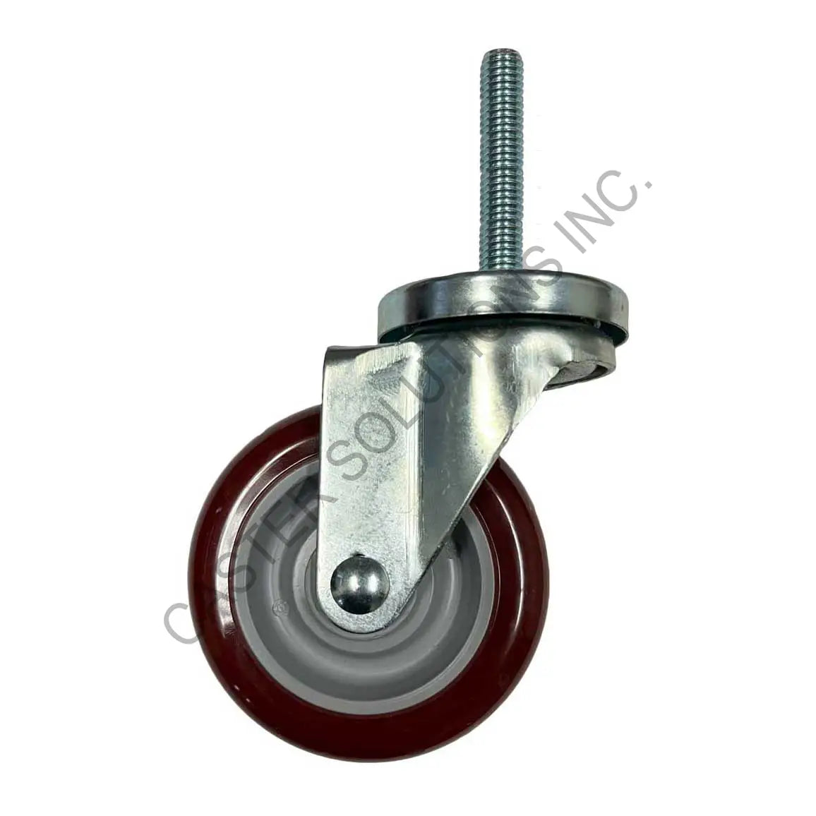 5" x 1.25" Swivel Stem Caster with Polymadic™ Wheel