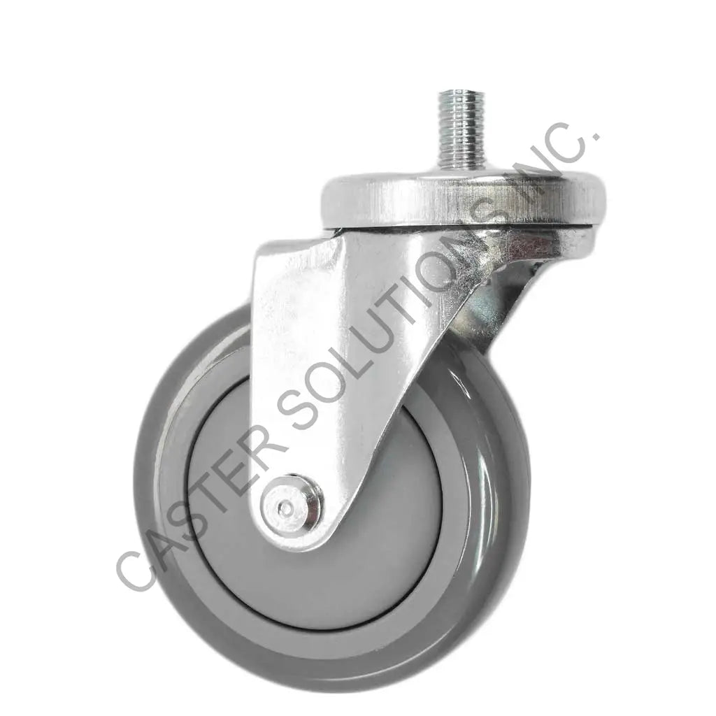 5" x 1.25" Swivel Stem Caster with Poly-Pro™ Wheel