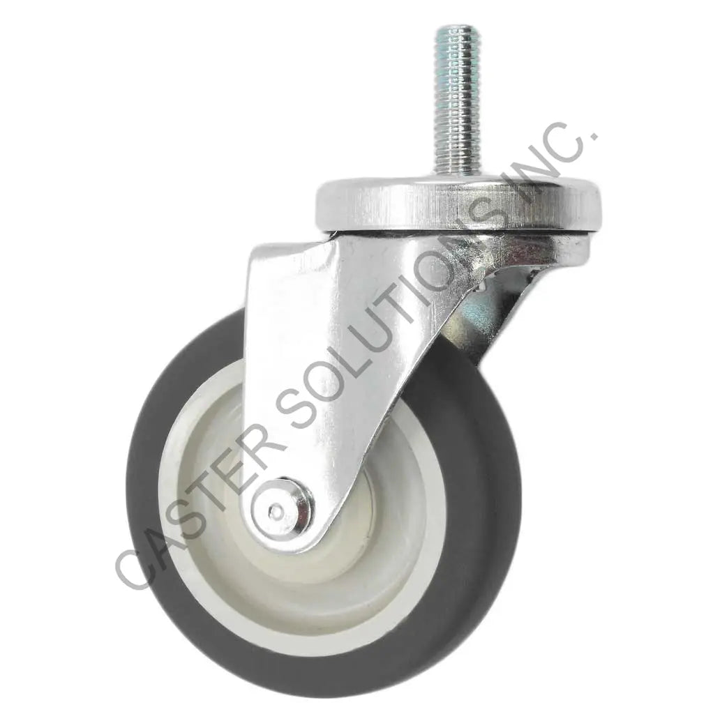 5" x 1.25" Swivel Stem Caster with Poly-Pro™ Wheel