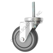 5" x 1.25" Swivel Stem Caster with Thermo-Pro® Wheel