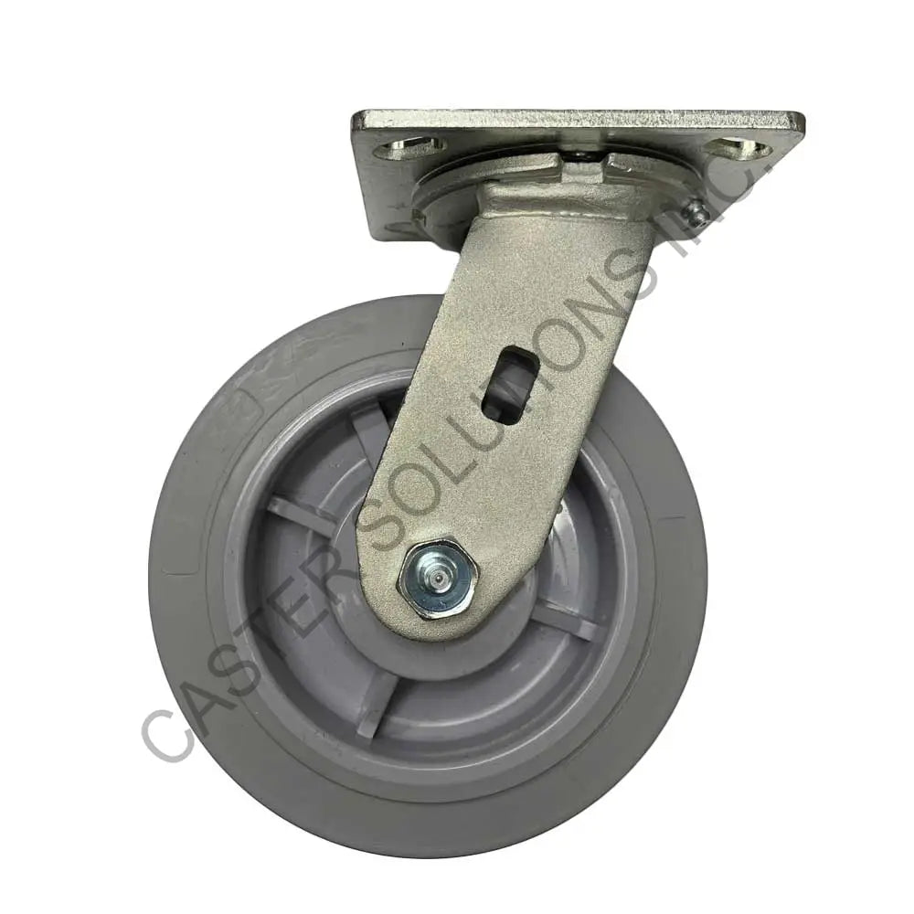 8" x 2" Swivel Plate Caster with Nomadic™ Wheel