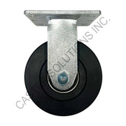 8" x 2" Rigid Plate Caster with IronMan™ Wheel