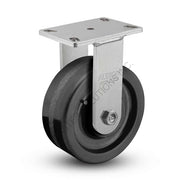 12" x 3" Rigid Caster with Phenolic Wheel