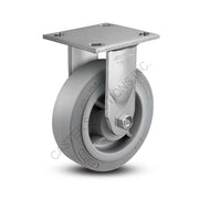8" x 2" Rigid Plate Caster with Performa Wheel