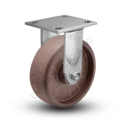 5" x 2" Rigid Plate Caster with Thermo Wheel