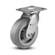 8" x 2" Swivel Plate Caster with Performa Wheel