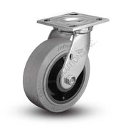 8" x 2" Swivel Plate Caster with Performa Conductive Wheel