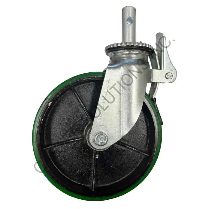 12" x 3" Total-locking Scaffold Stem Caster with Polyon™ Wheel