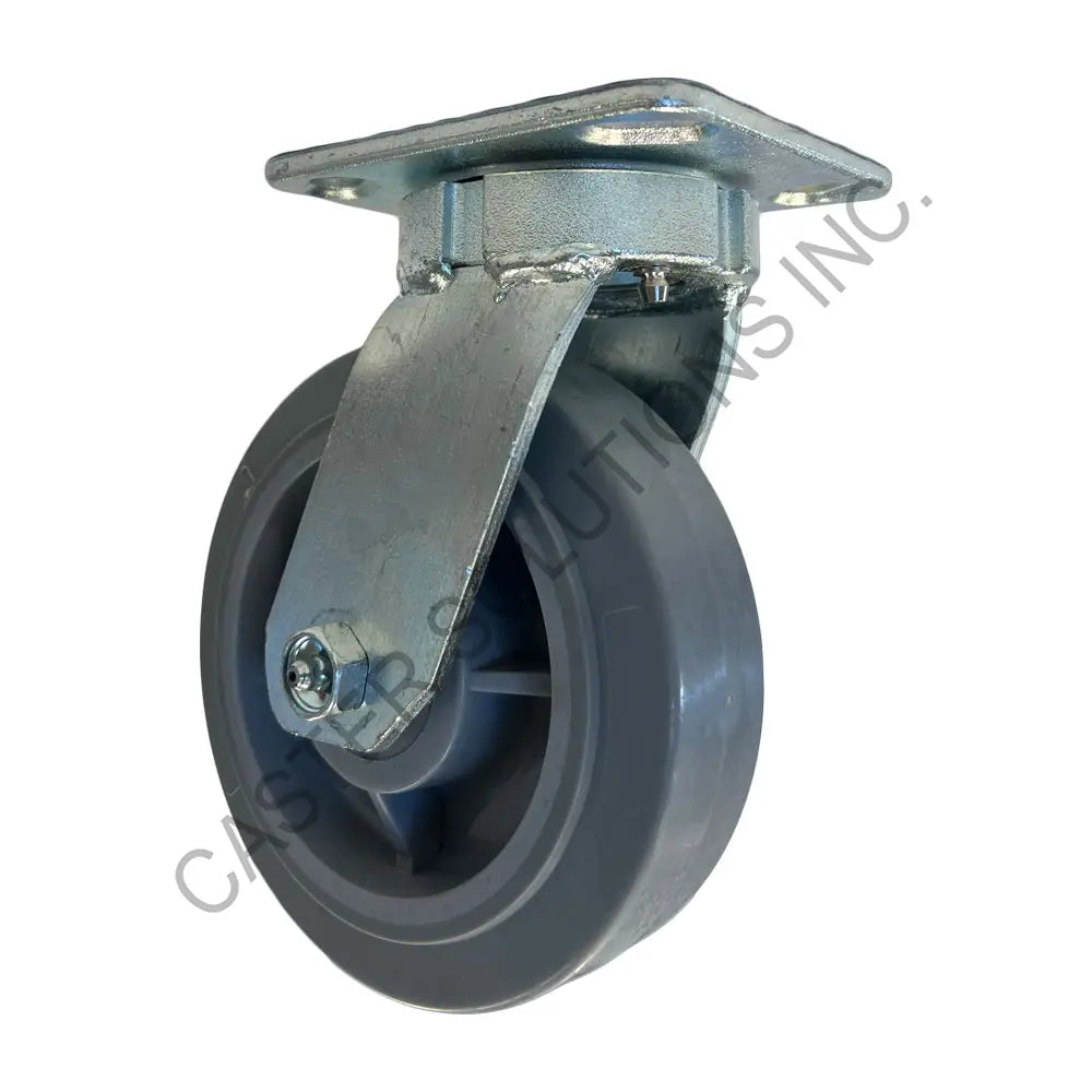 8" x 2" Swivel Plate Caster with Nomadic™ Wheel