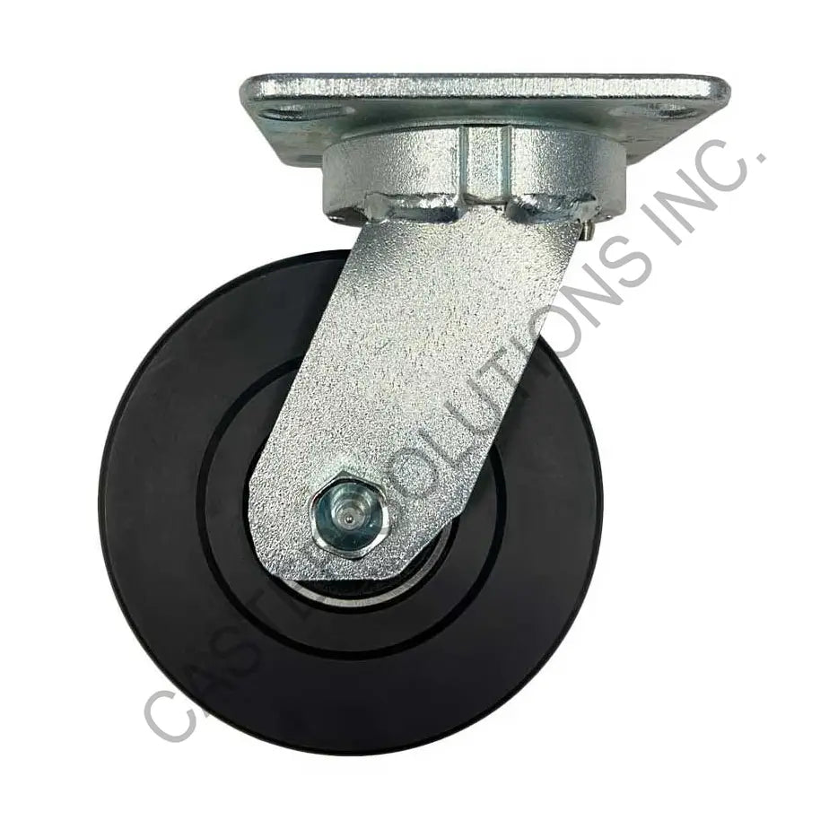 8" x 2" Swivel Plate Caster with IronMan™ Wheel