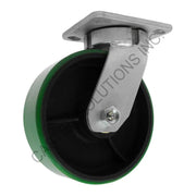 8" x 2" Swivel Plate Caster with Polyon™ Wheel
