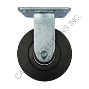 8" x 2" Rigid Plate Caster with IronMan™ Wheel