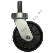 8" x 2" Swivel Stem Caster with MaxRok™ Wheel
