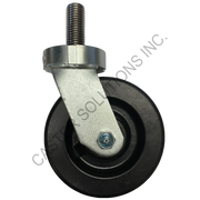 8" x 2" Swivel Stem Caster with Phenolic Wheel