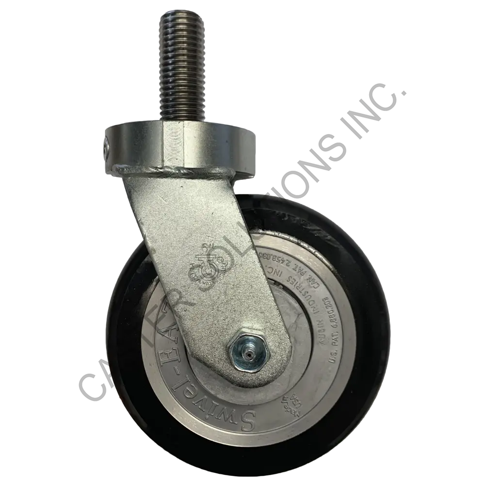 8" x 2" Swivel Stem Caster with Swivel-EAZ® Wheel