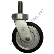 8" x 2" Swivel Stem Caster with Swivel-EAZ® Wheel