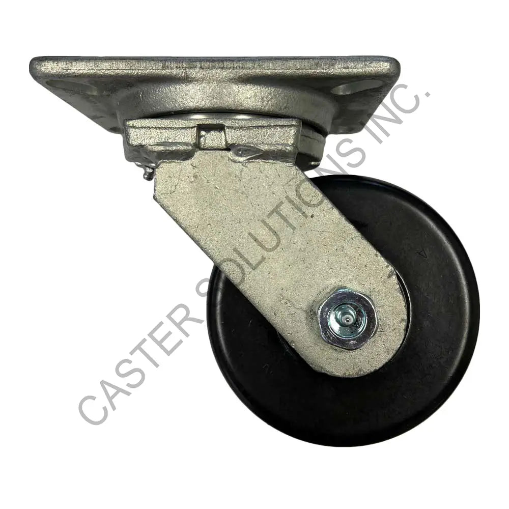 12" x 3" Swivel Plate Caster with Phenolic Wheel