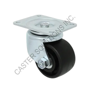 3" x 1-13/16" Swivel Plate Caster with IronMan™ Wheel