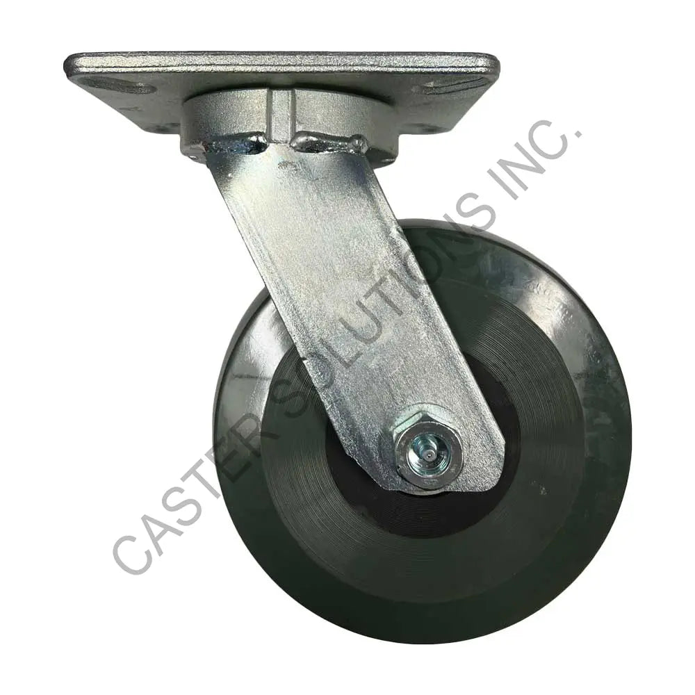 12" x 3" Swivel Plate Caster with Ergolastomer™ Wheel