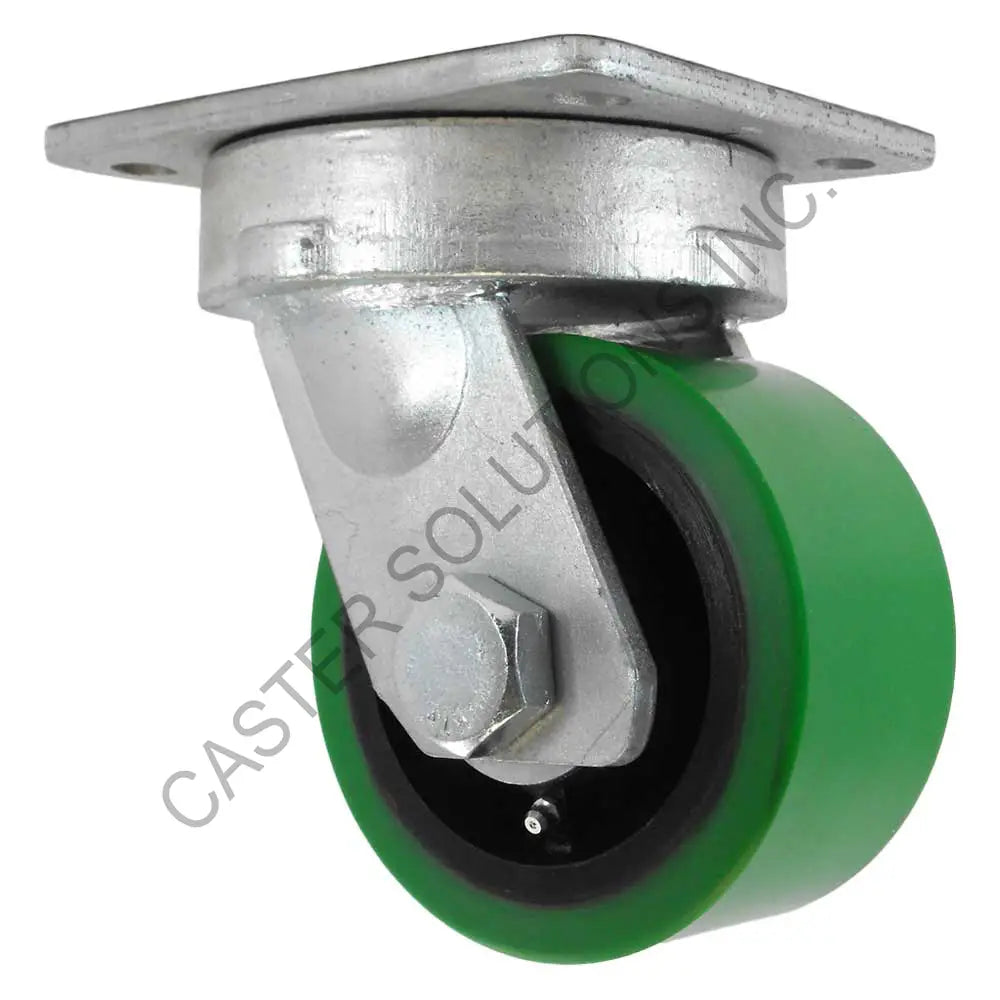 12" x 3" Swivel Plate Caster with Ultra-Poly® Wheel