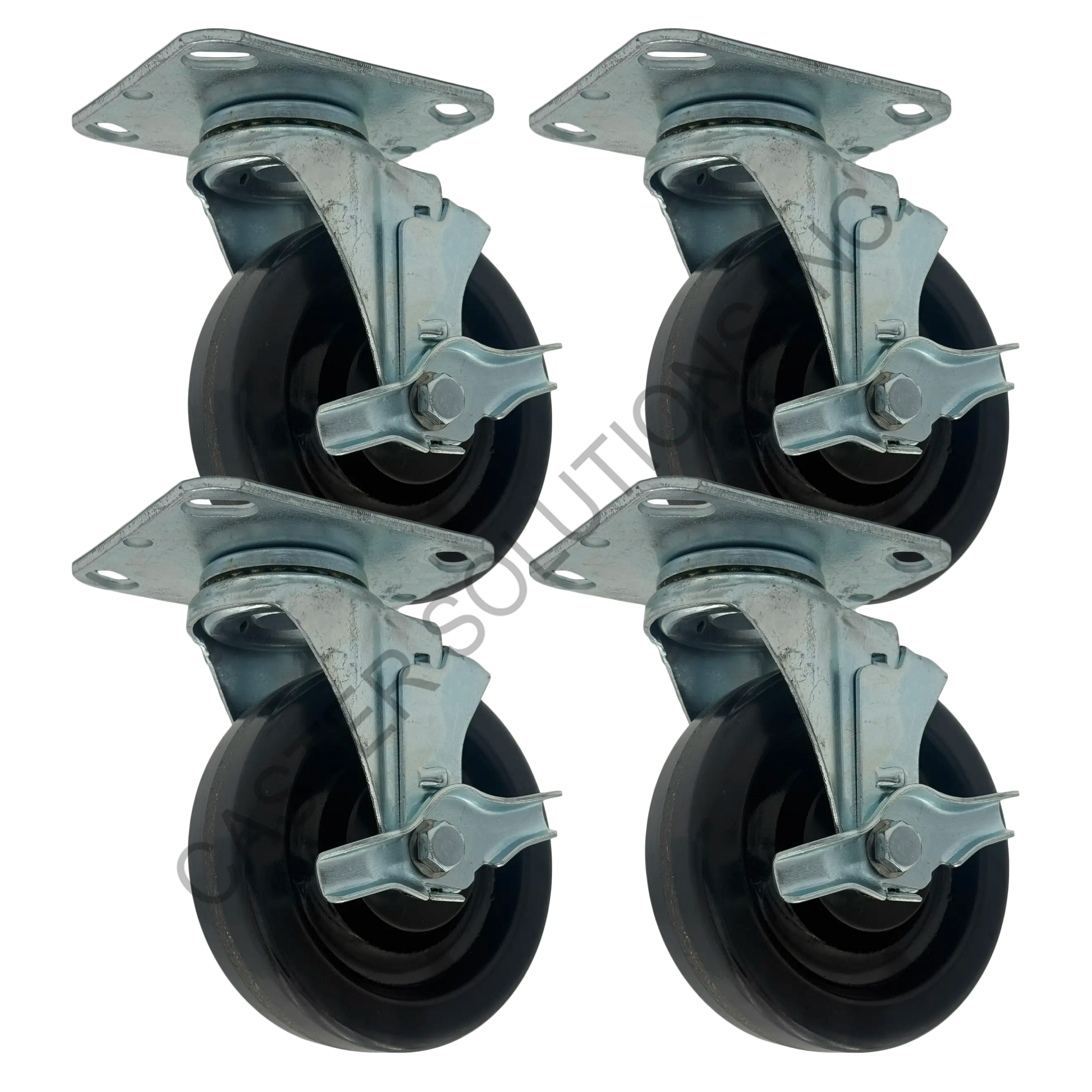 Traulsen CK1 Caster Kit · (4) Swivel Plate Casters w/ Brakes