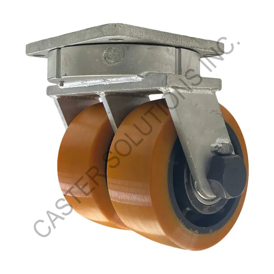 12" x 4" Swivel Plate Caster with Titan™ Polymer Wheel