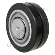8" x 2" Dual Ergo Ball Bearing Wheel