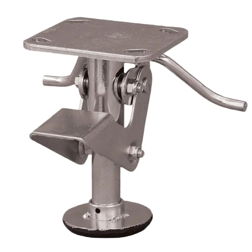 Kick Bar Floor Lock - 6-1/2" Height