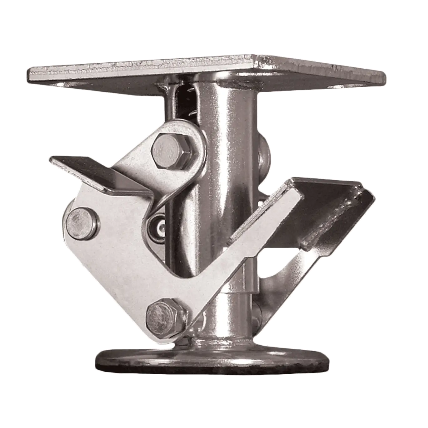 Stainless Steel Pedal Level Floor Lock - 9-1/2" Height