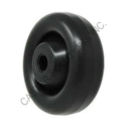5" x 1.25" Polyolefin Plain Bore Wheel
